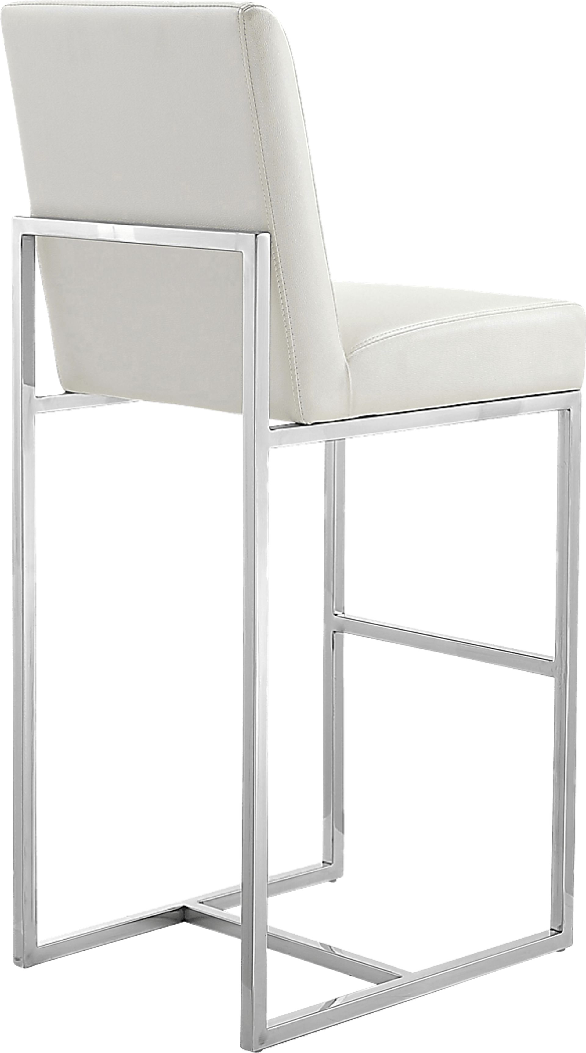 Congreve White Barstool - Image 4