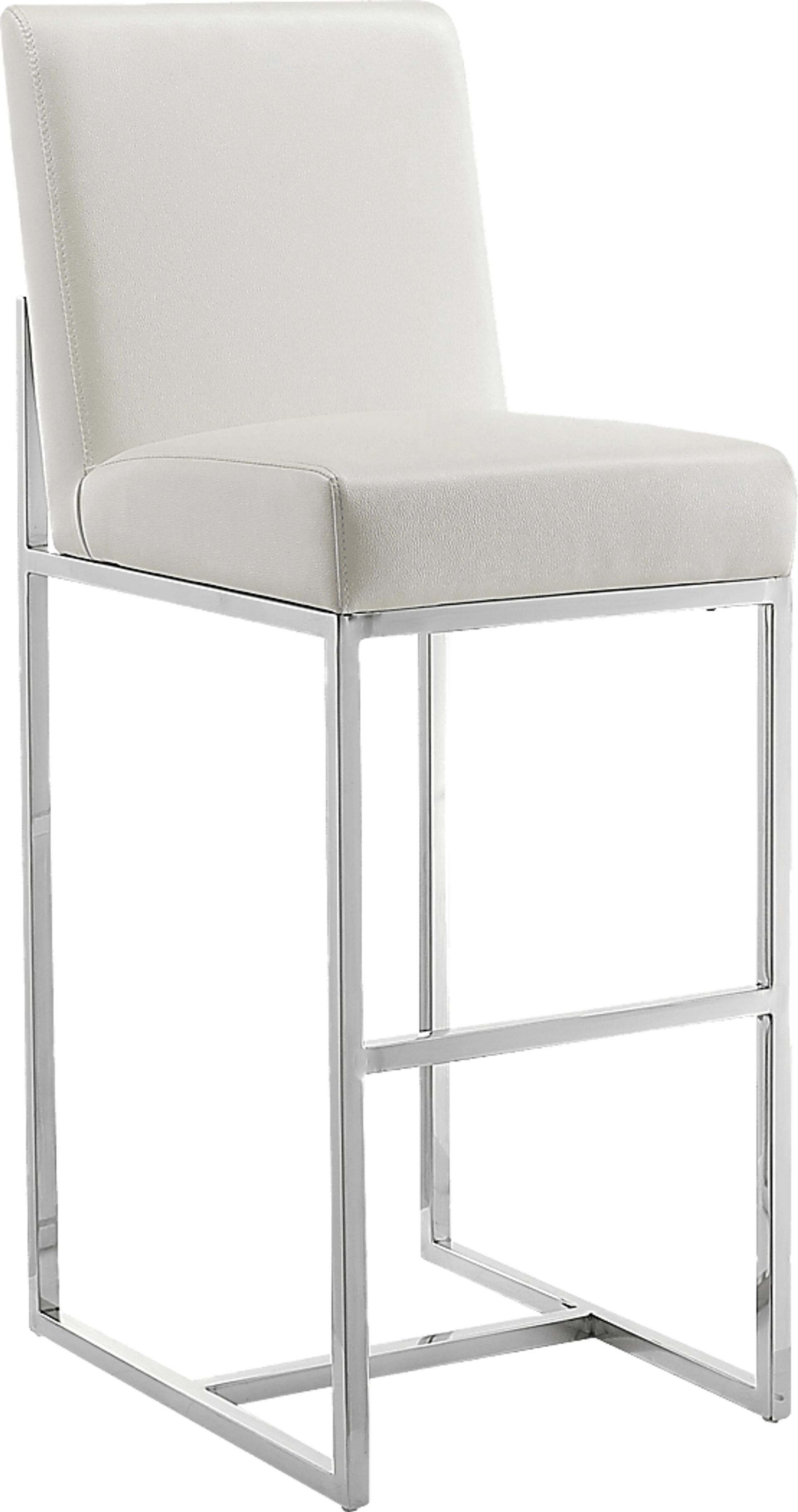 Congreve White Barstool - Image 1