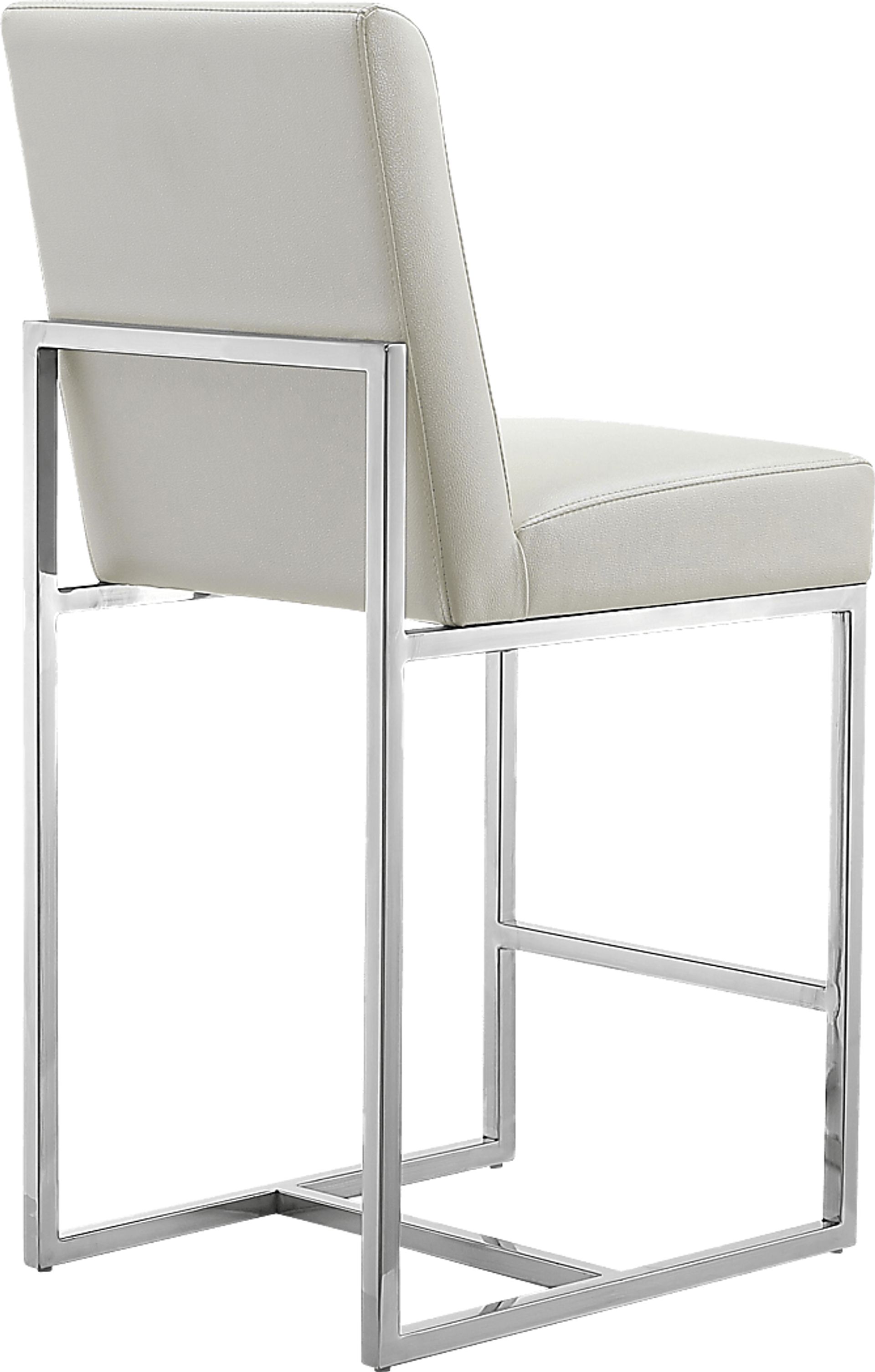 Congreve White Counter Height Stool - Image 6