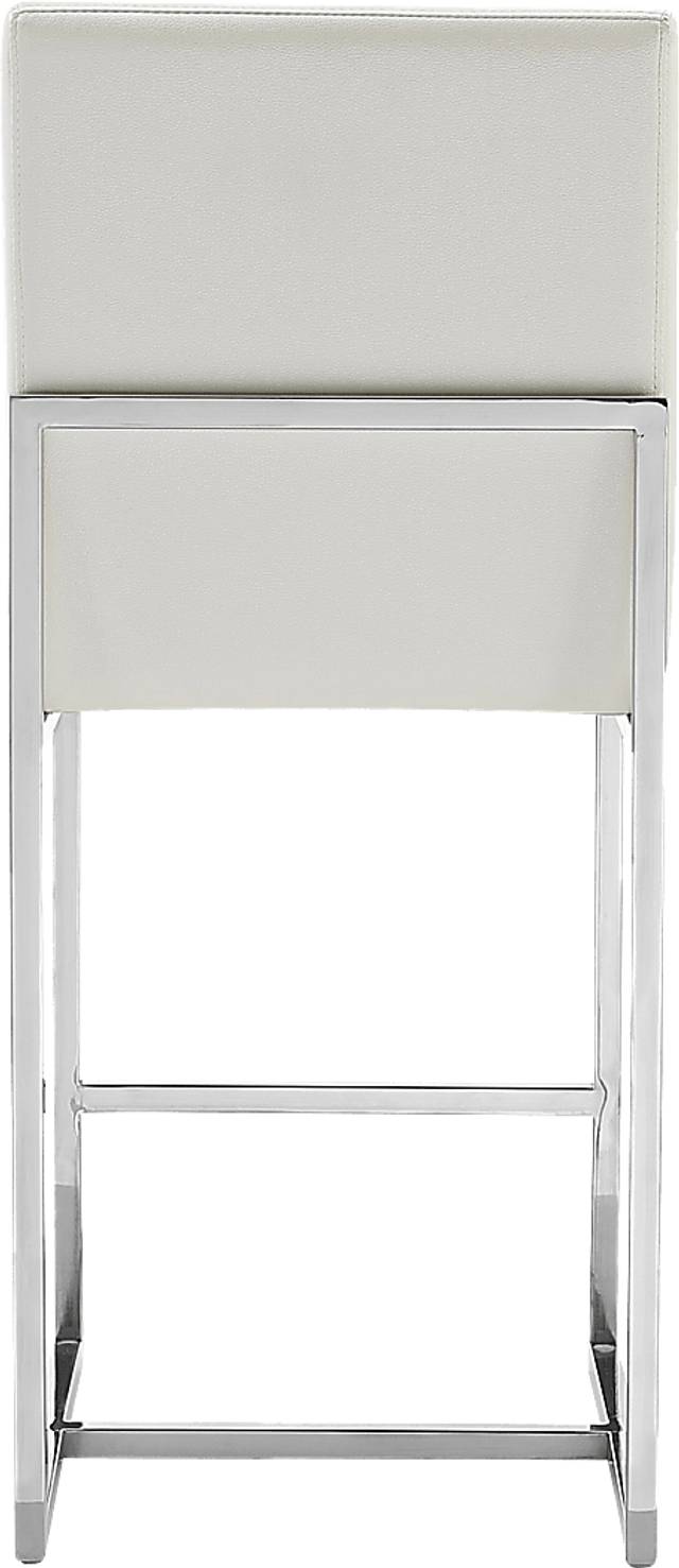Congreve White Counter Height Stool - Thumbnail - Image 7
