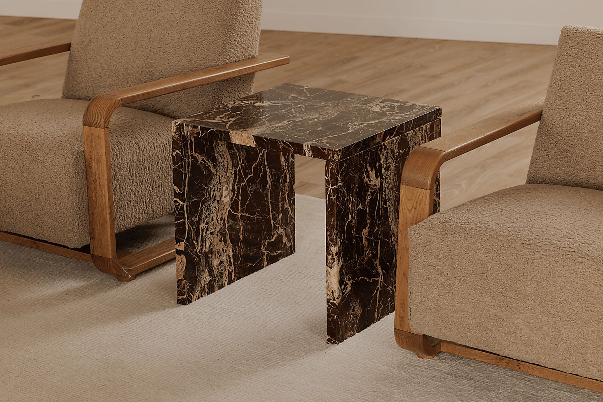 Conii Red Accent Table - Image 2