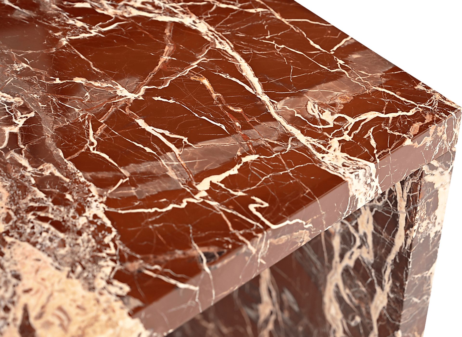 Conii Red Accent Table - Image 4