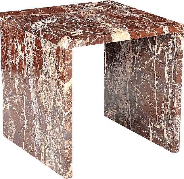 Conii Red Accent Table - Thumbnail - Image 7