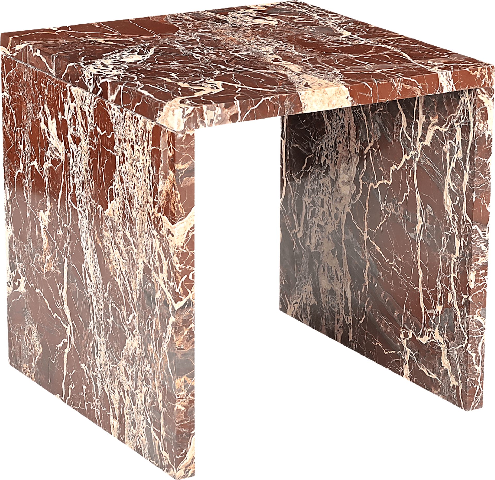 Conii Red Accent Table - Image 7