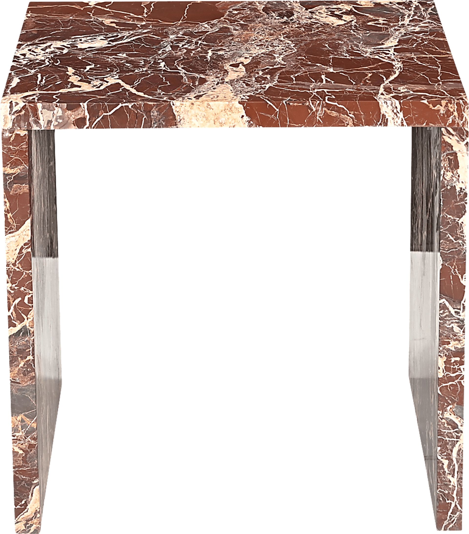 Conii Red Accent Table - Image 1