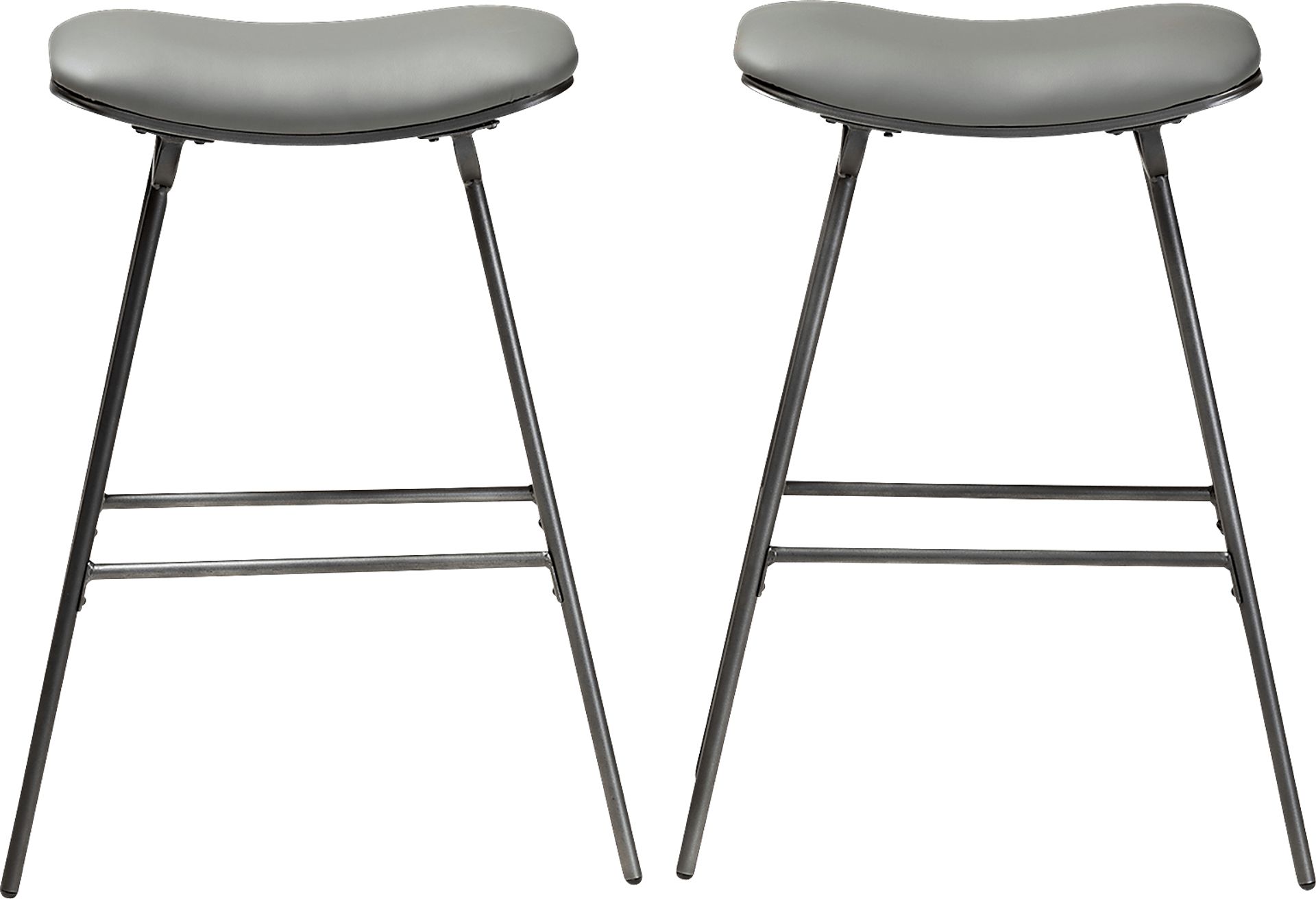 Connestee Gray Bar Stool, Set of 2 - Image 2
