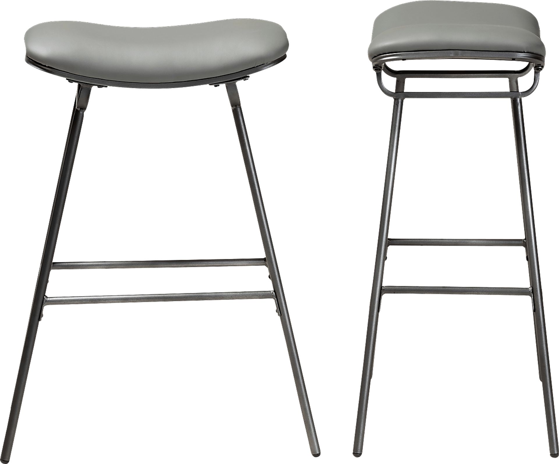 Connestee Gray Bar Stool, Set of 2 - Image 3