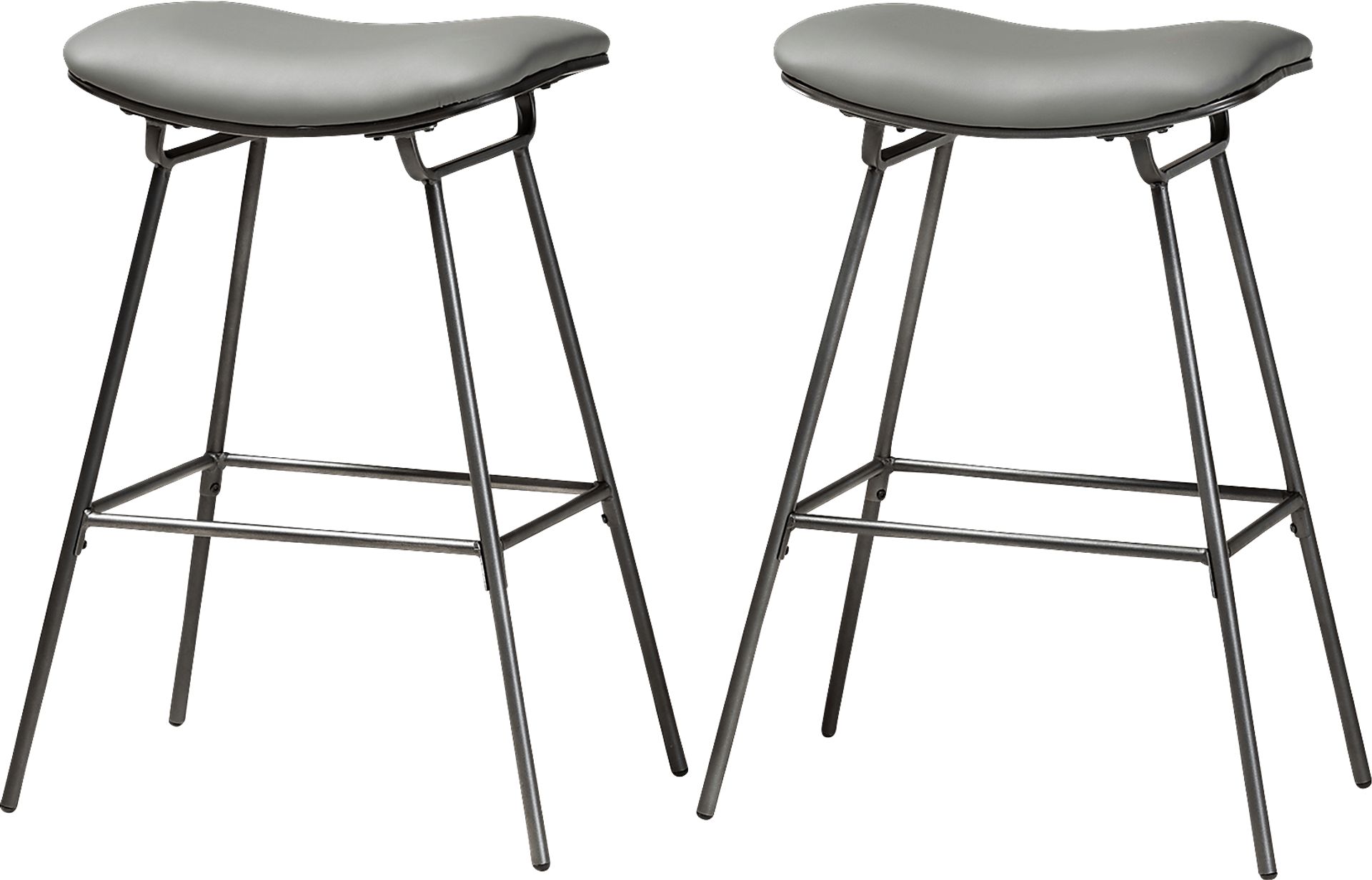 Connestee Gray Bar Stool, Set of 2 - Image 1