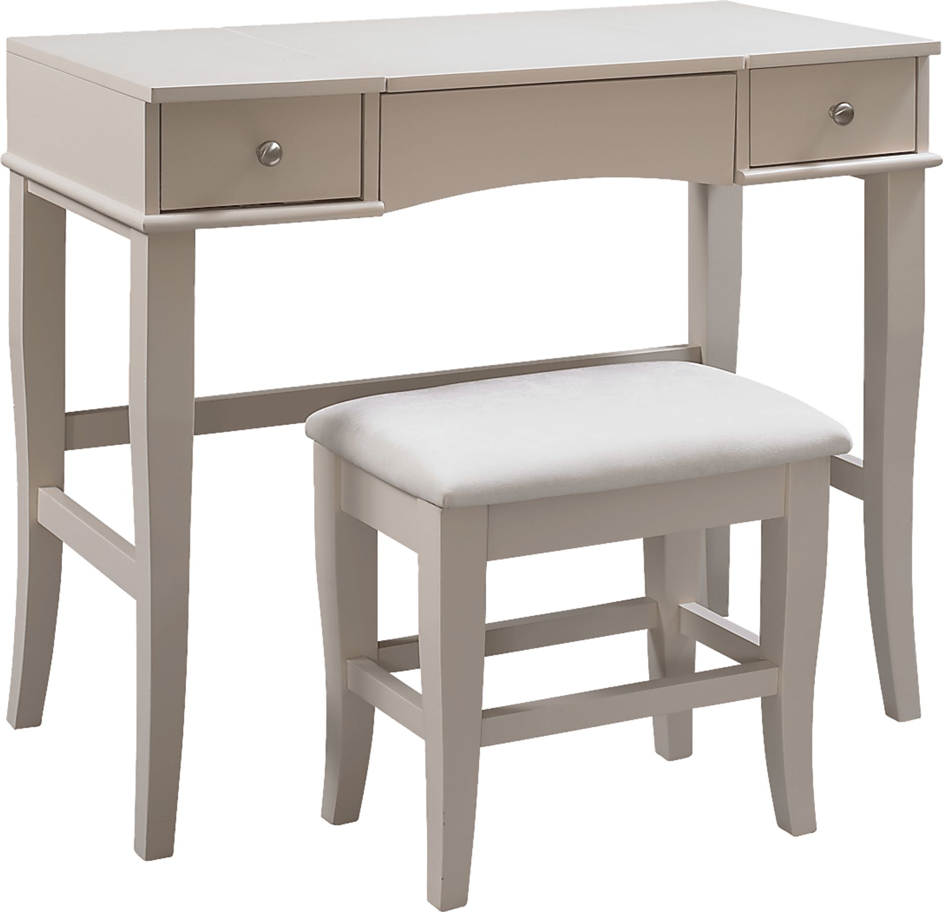 Connie Mae Vanity, Mirror and Stool Set - Image 2