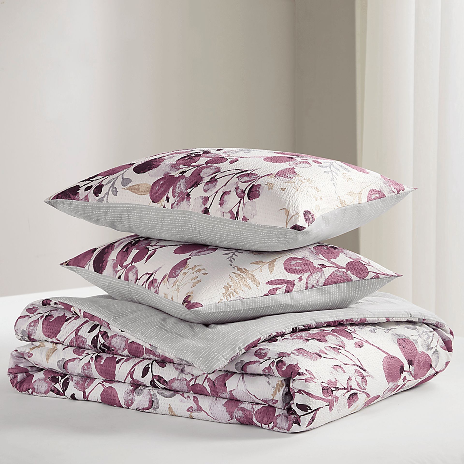 Connollya Blue Full/Queen 3 Pc Comforter Set - Image 19