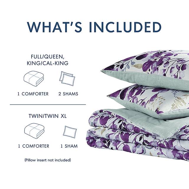 Connollya Blue Full/Queen 3 Pc Comforter Set - Thumbnail - Image 22