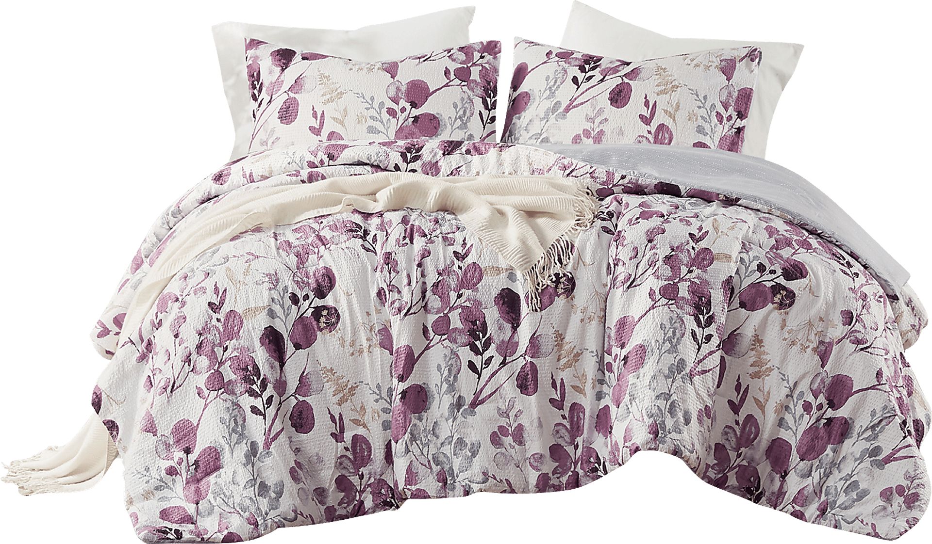 Connollya Blue Full/Queen 3 Pc Comforter Set - Image 25