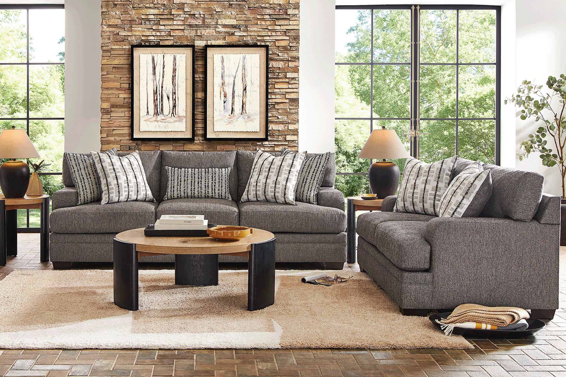 Conover Street Gray 2 Pc Living Room - Image 1