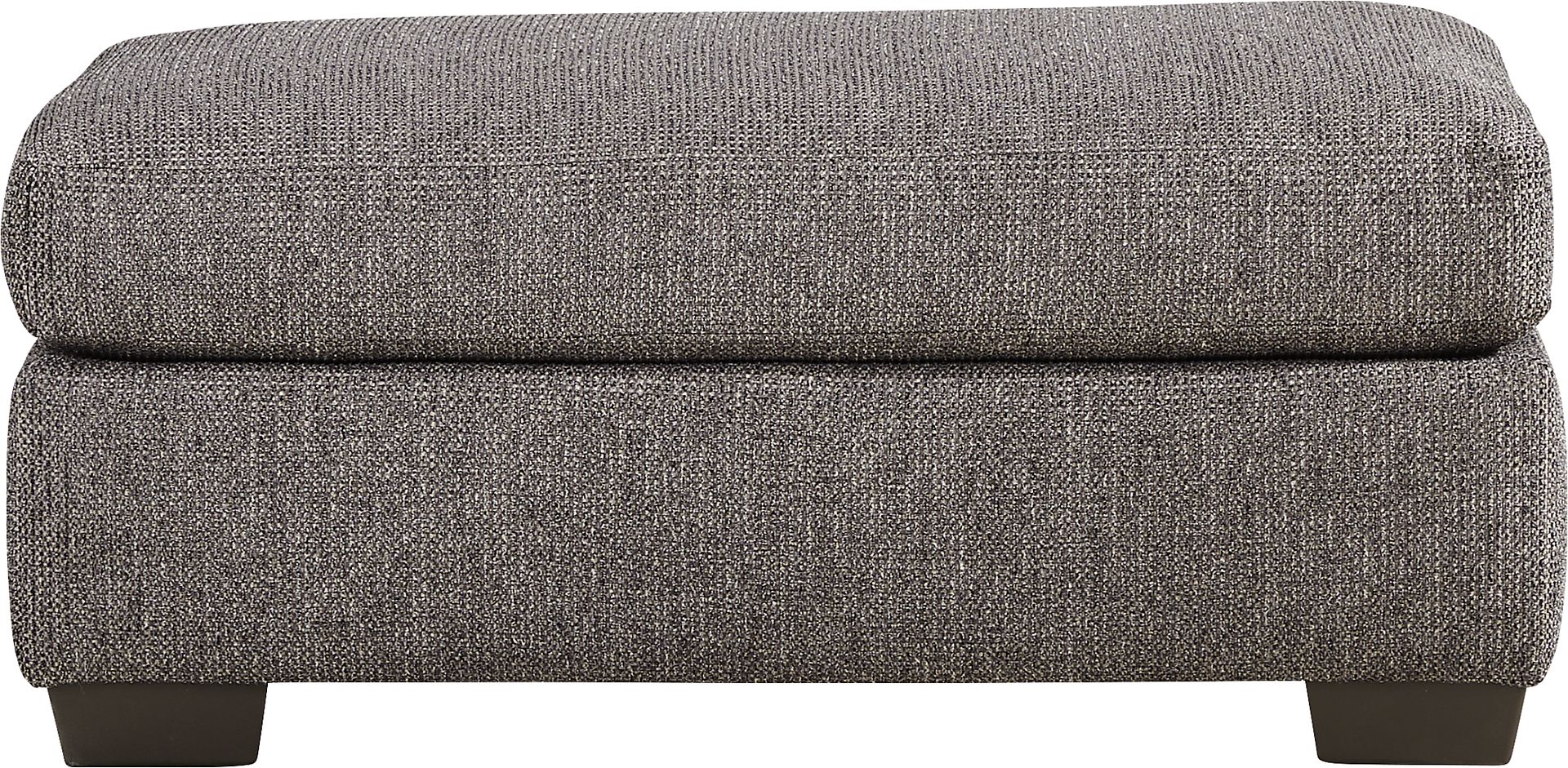 Conover Street Gray Ottoman - Image 2