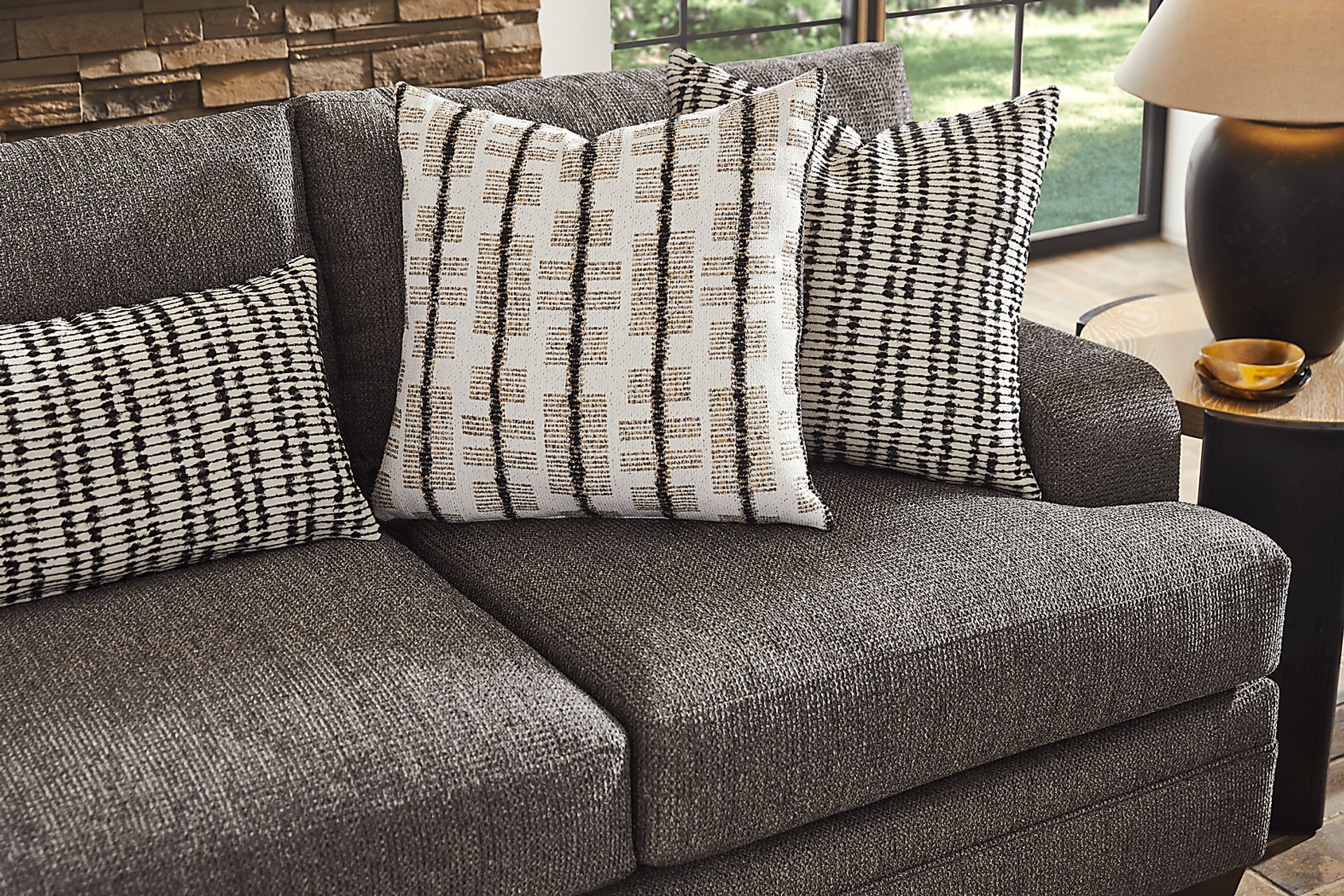 Conover Street Gray 8 Pc Living Room - Image 6