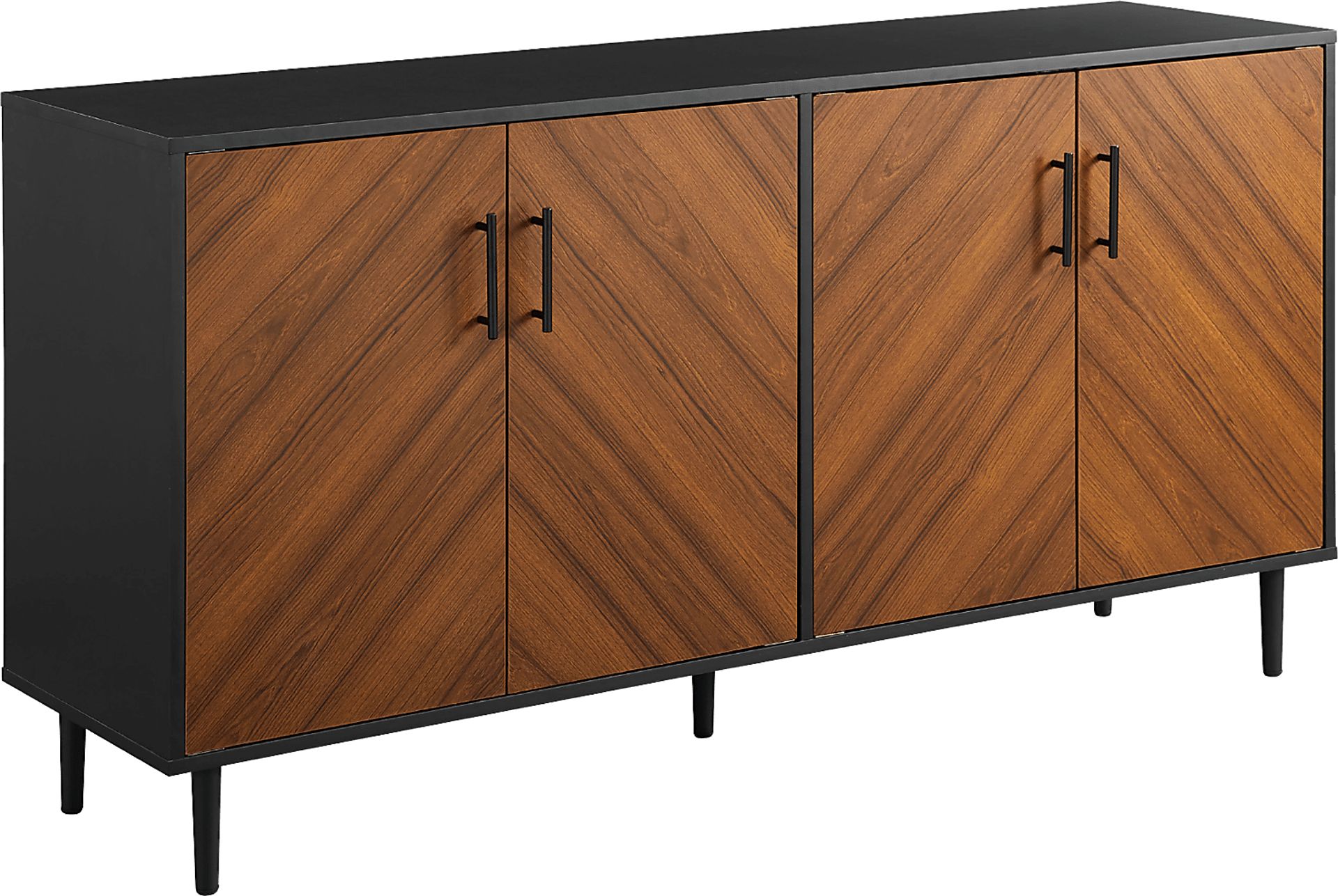 Consaul Black 58 in. Console - Image 1