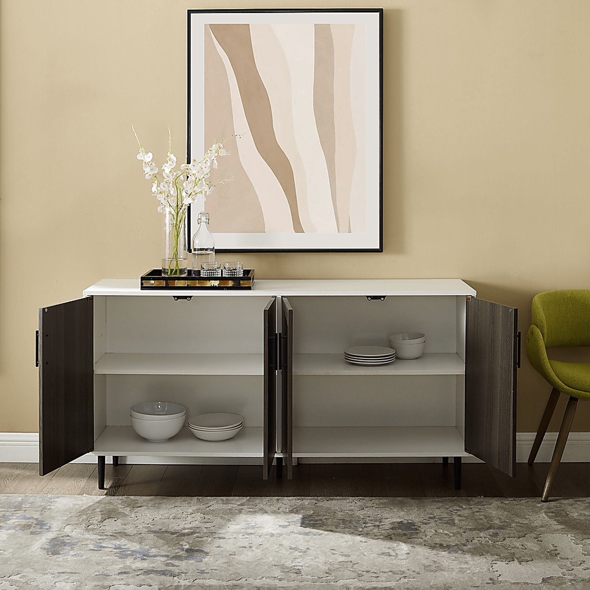 Consaul Brown 58 in. Console - Image 7