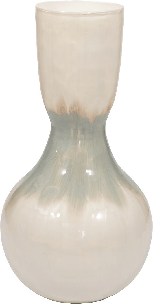 Constellation White 18 in. Vase