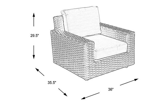 Dimension Image. Please refer to the Dimension Tab on this page for dimension details.