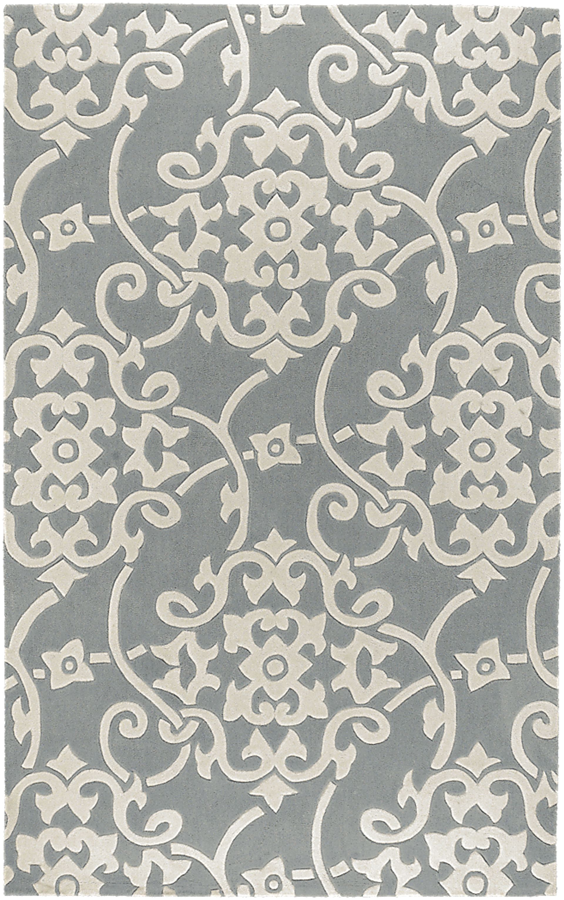 Contemporary Gray 8 x 11 Rug - Image 1