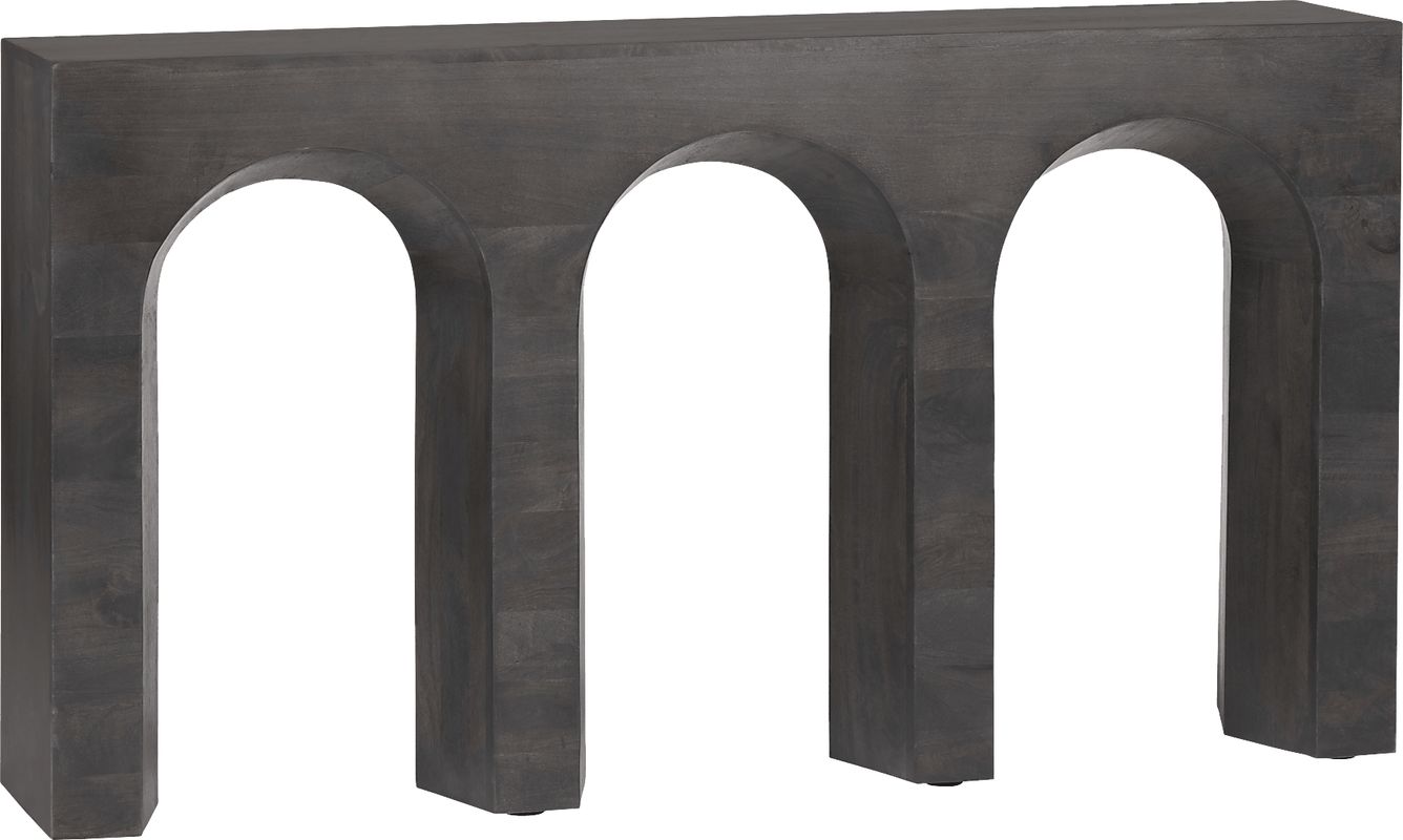 Contessa Court Dark Brown Sofa Table