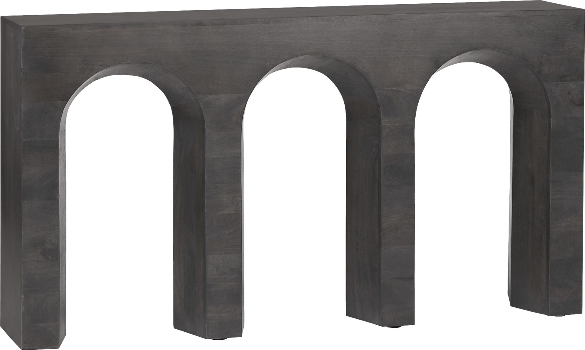 Contessa Court Dark Brown Sofa Table
