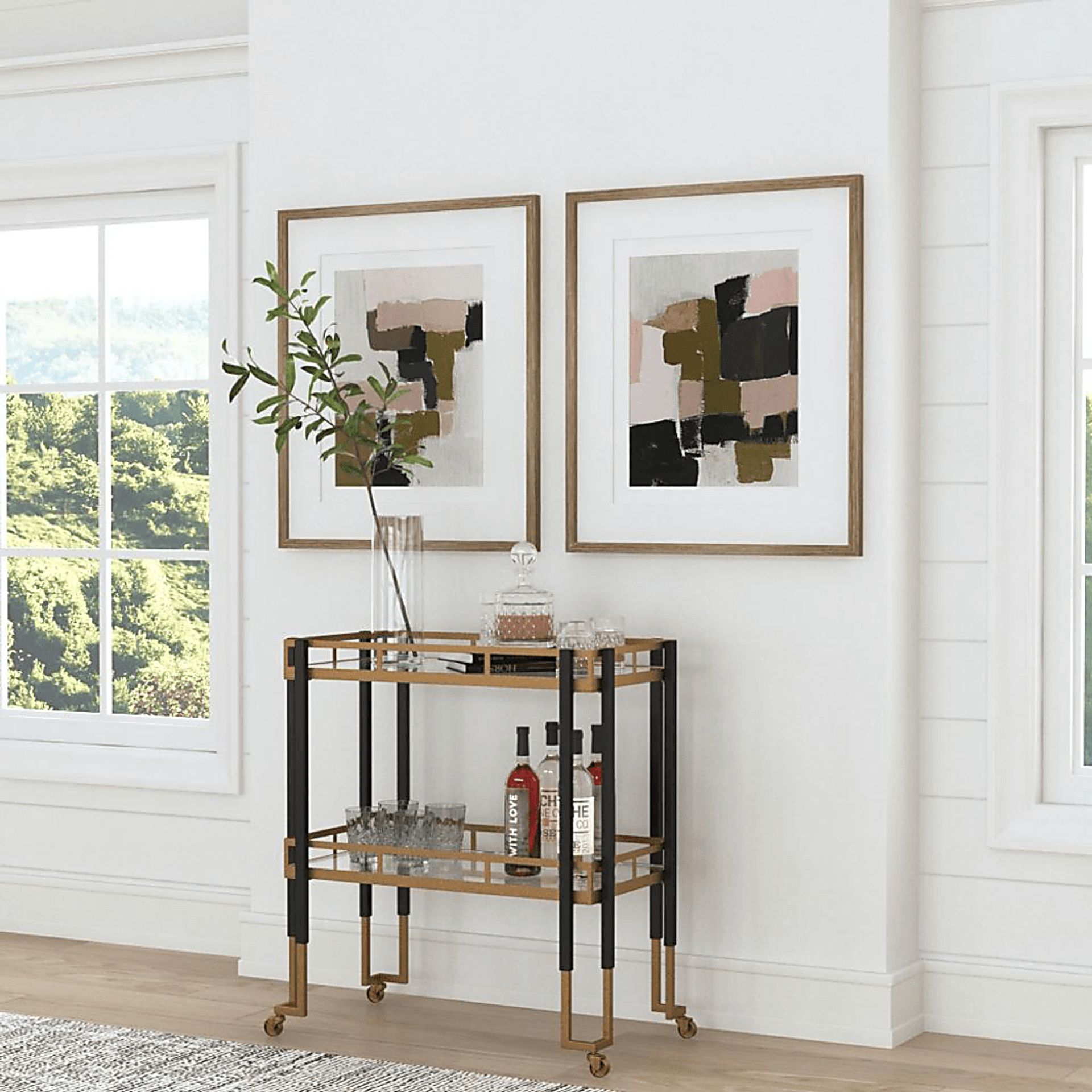 Conti Gold Bar Cart - Image 2