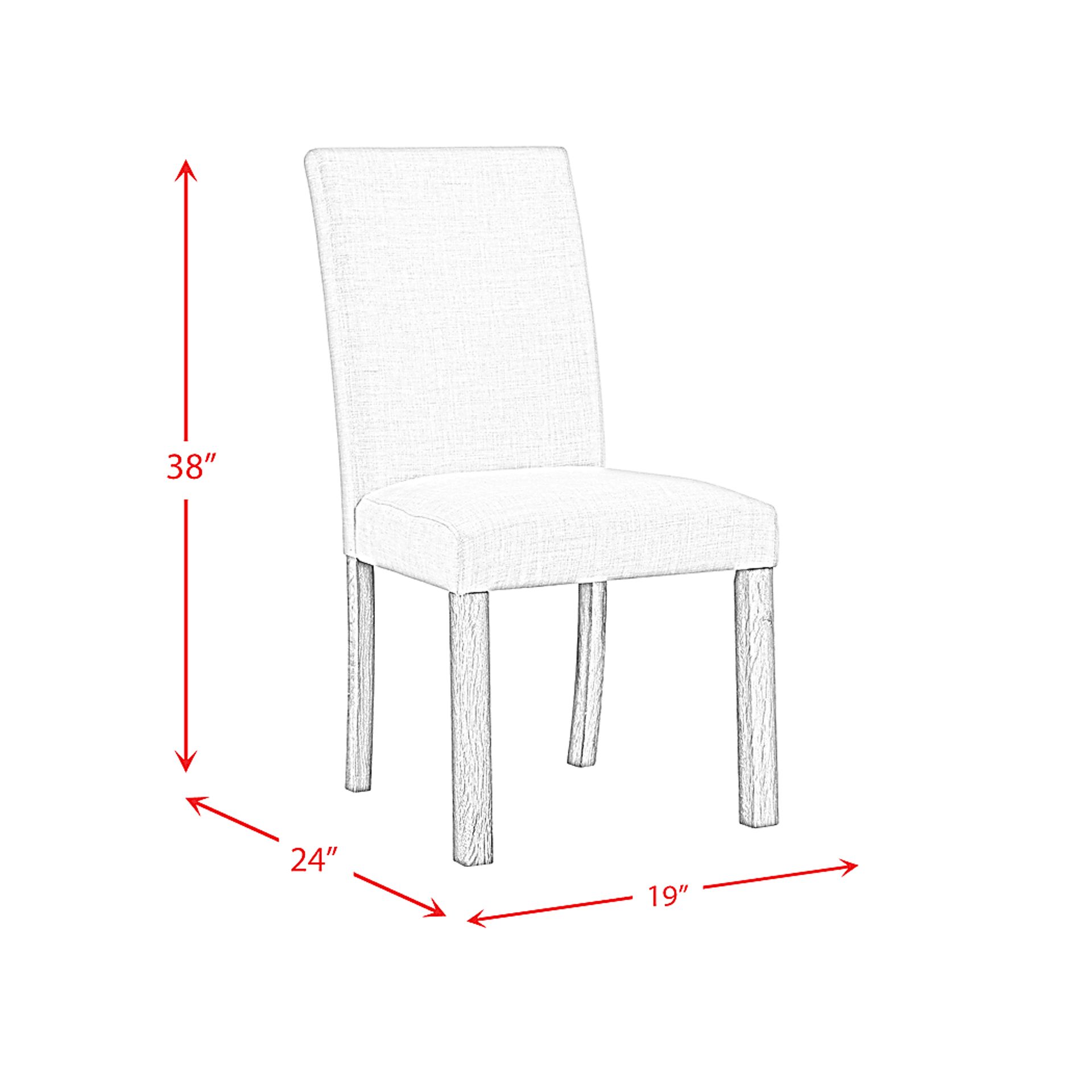 Convair Natural Side Chair Set - Image 12
