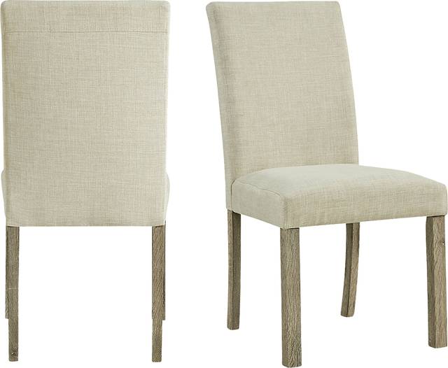 Convair Natural Side Chair Set - Thumbnail - Image 1