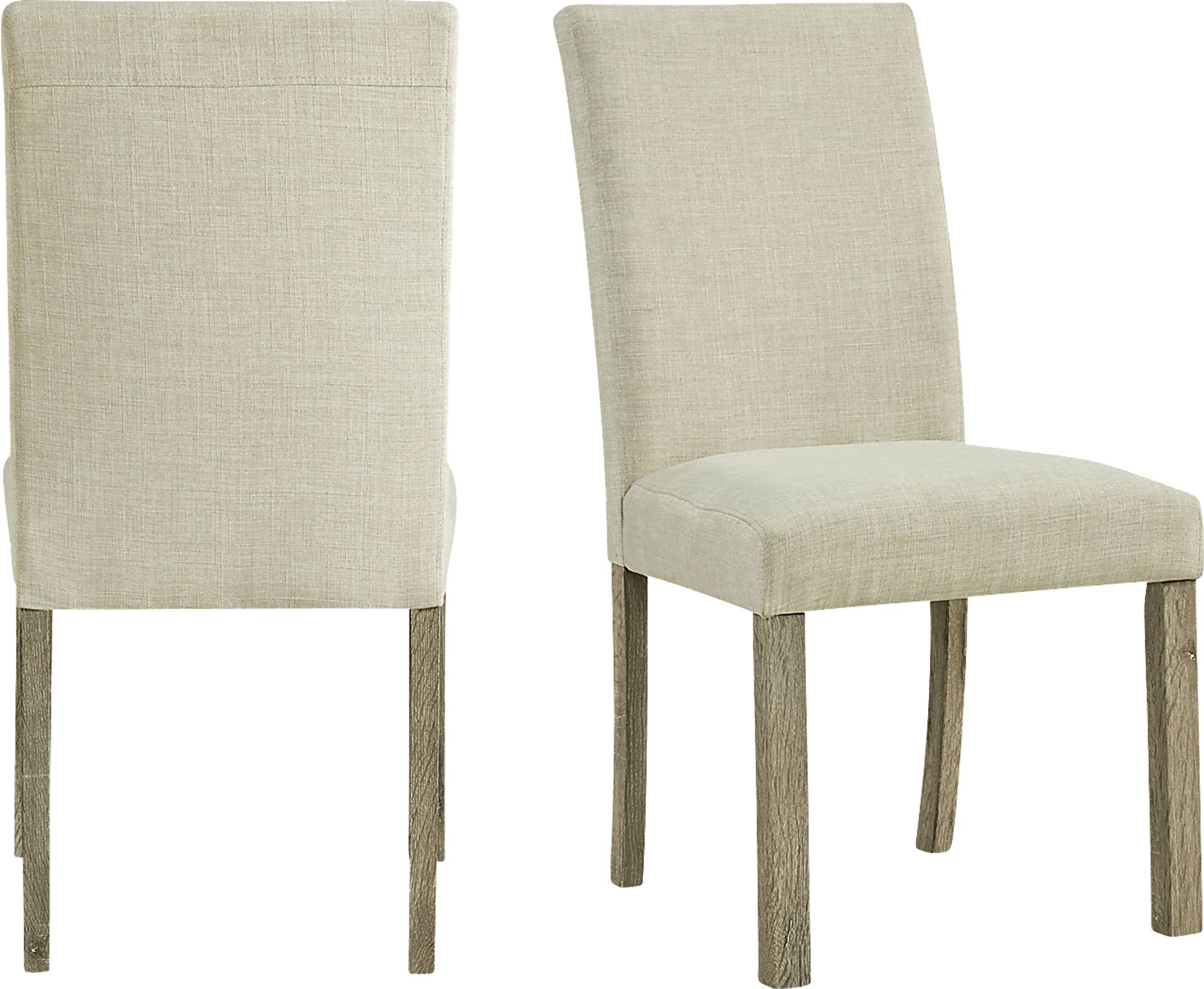 Convair Natural Side Chair Set - Image 1