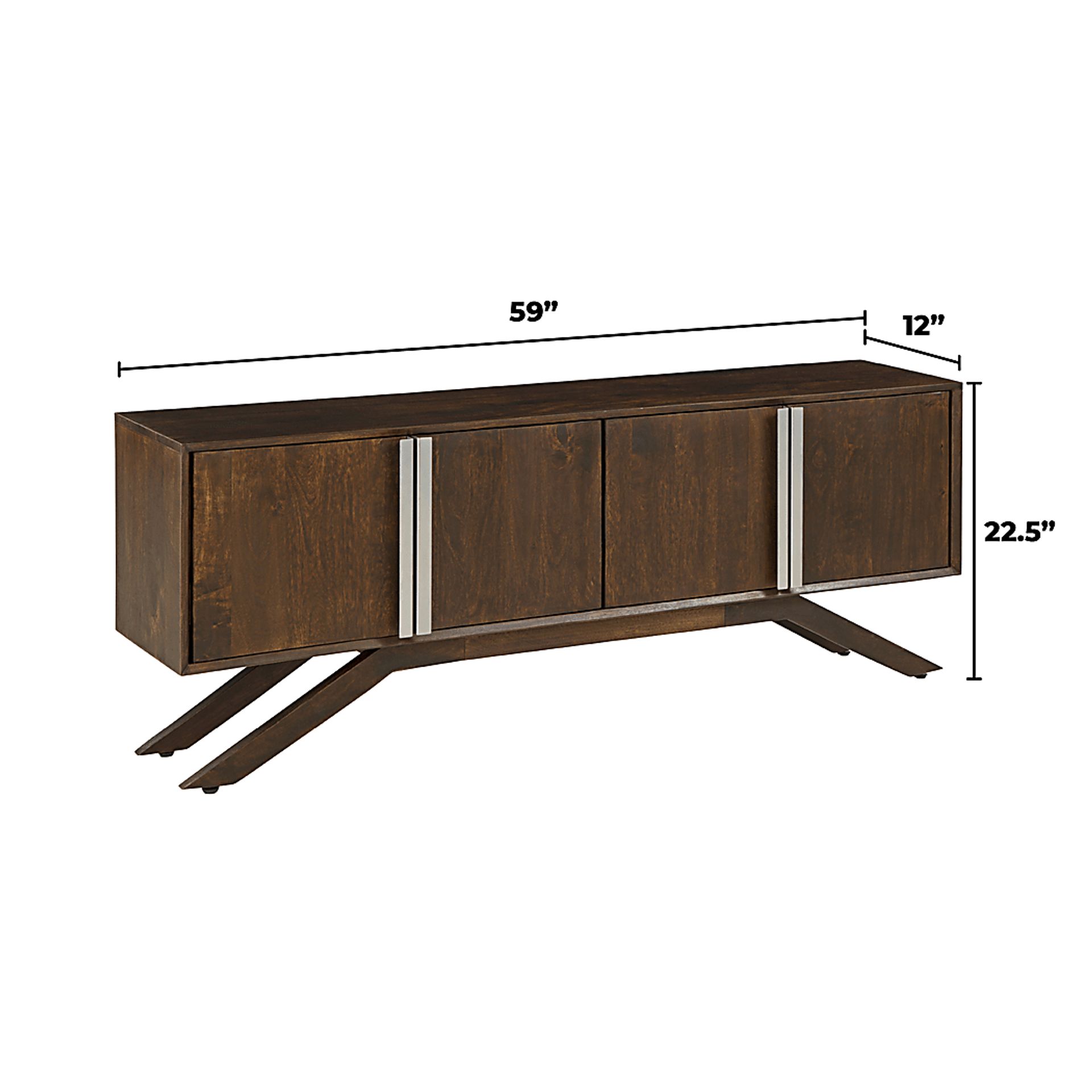 Convento Brown 59 in. Console - Image 10