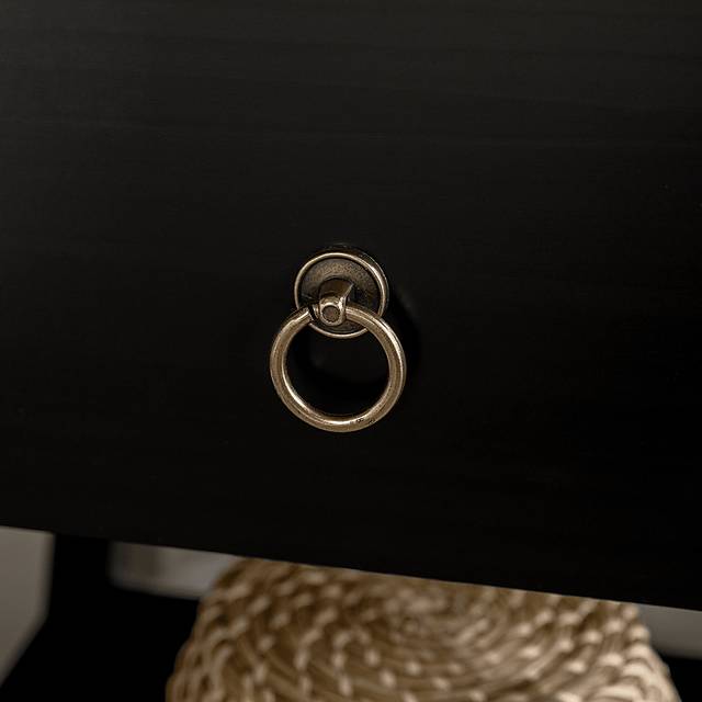 Cookacre Black Nightstand - Thumbnail - Image 11