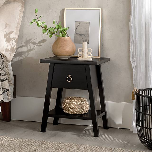 Cookacre Black Nightstand - Thumbnail - Image 3