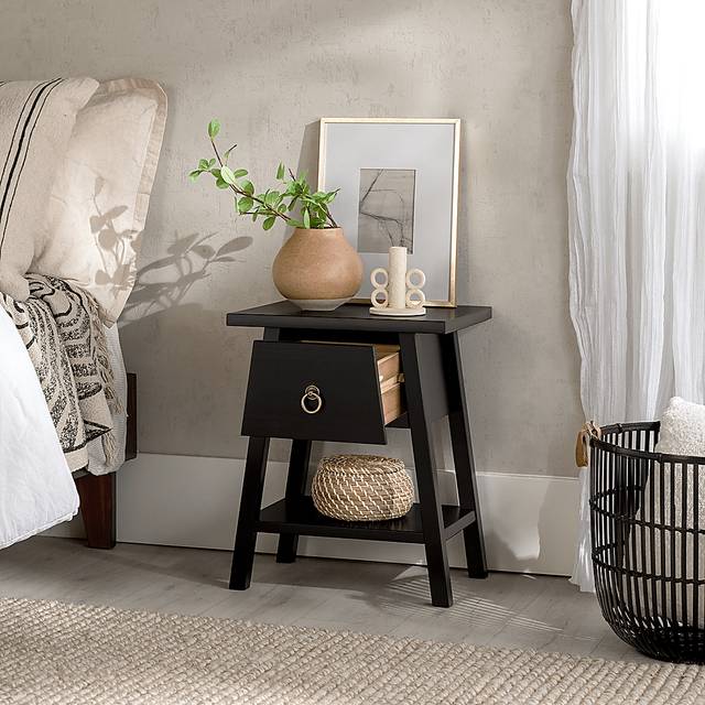 Cookacre Black Nightstand - Thumbnail - Image 4