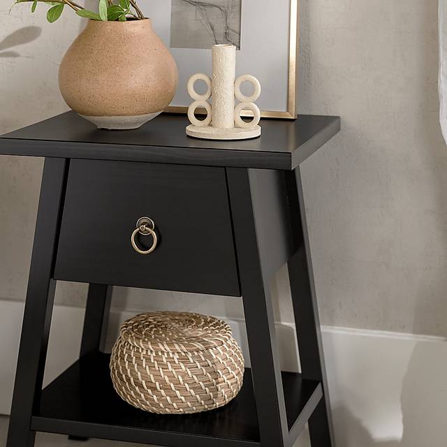 Cookacre Black Nightstand - Thumbnail - Image 5