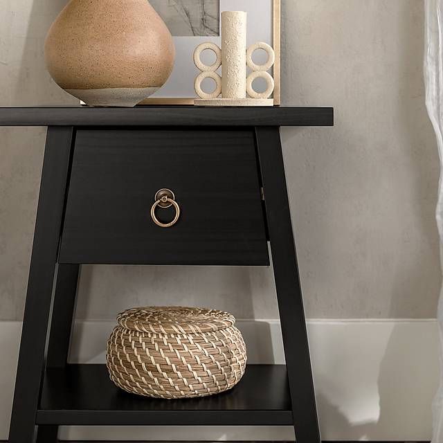 Cookacre Black Nightstand - Thumbnail - Image 6