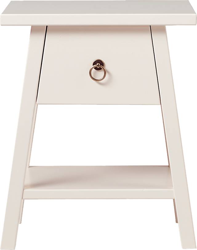 Cookacre Ivory Nightstand - Thumbnail - Image 1