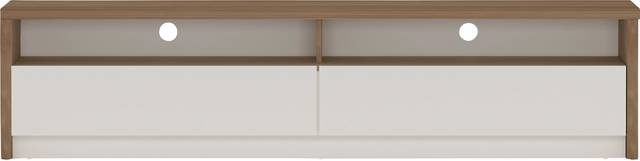 Coolcreek Brown and Off-White 70 in. Console - Thumbnail - Image 3