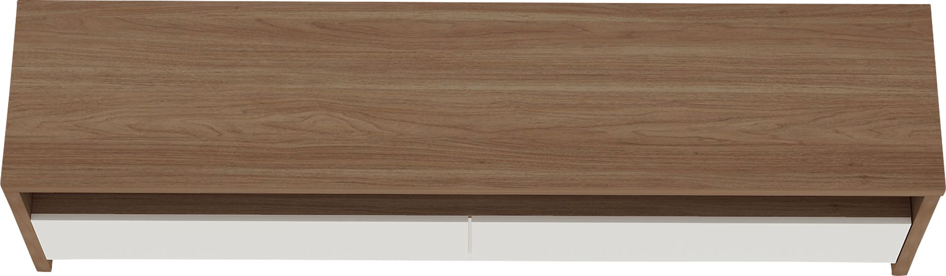 Coolcreek Brown and Off-White 70 in. Console - Image 9