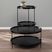 Coolfont Court Black Cocktail Table
