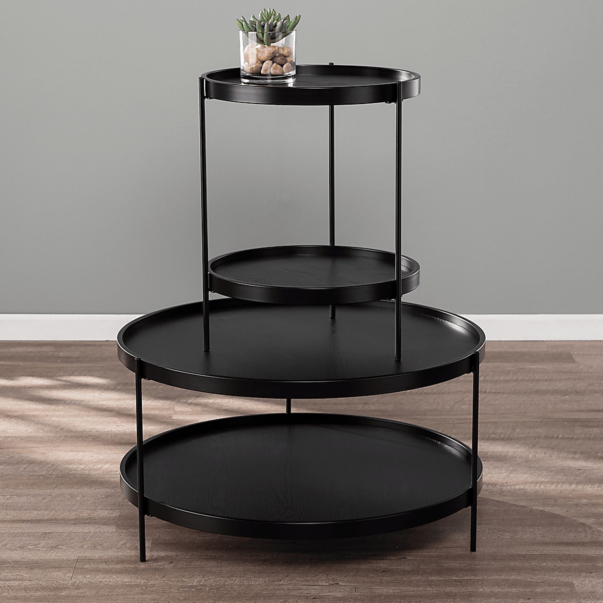 Coolfont Court Black Cocktail Table - Image 4