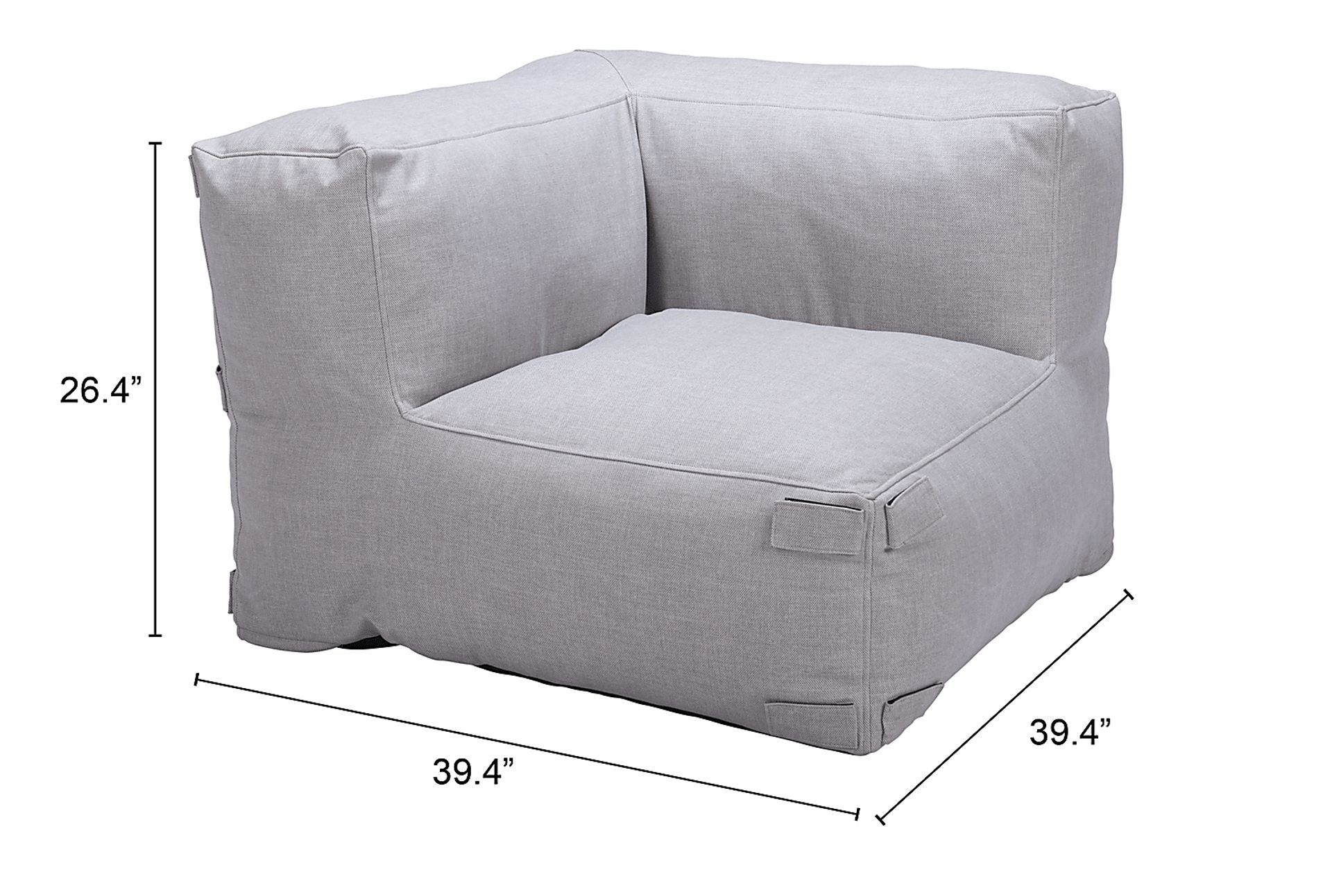 Coolibar Gray Settee - Image 8