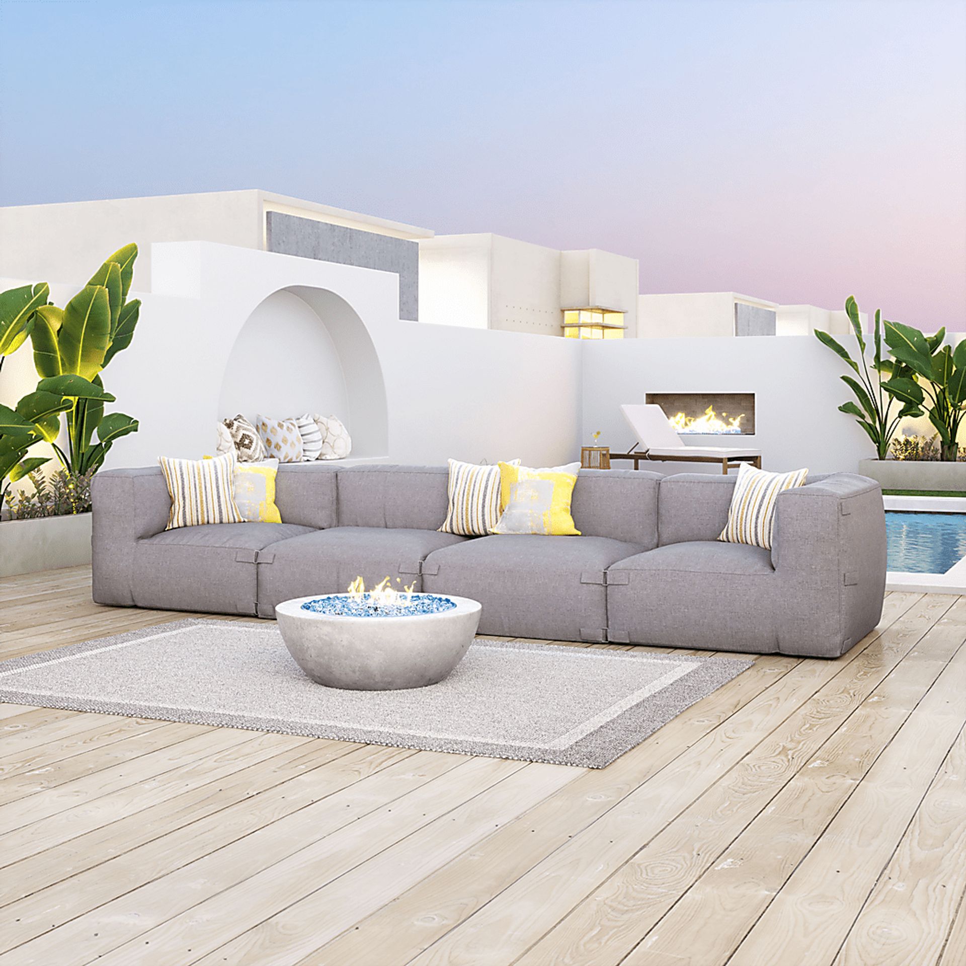 Coolibar Gray Settee - Image 9