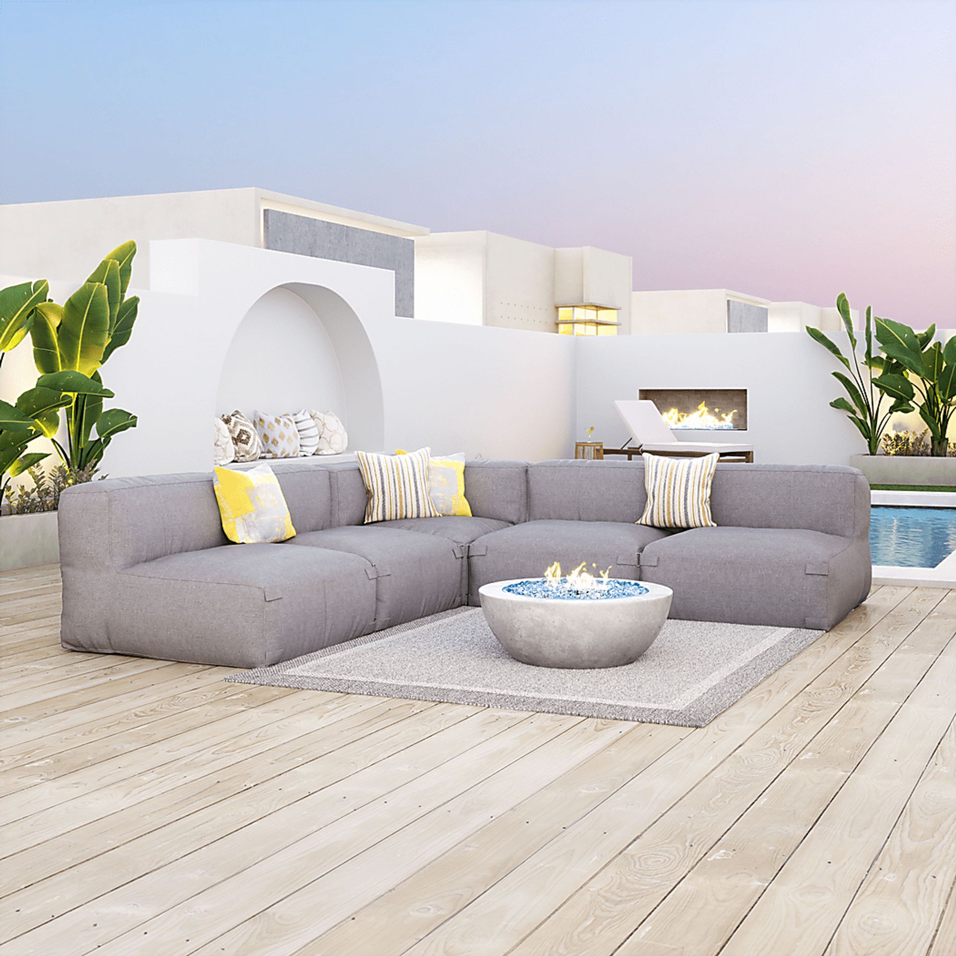 Coolibar Gray Settee - Image 10