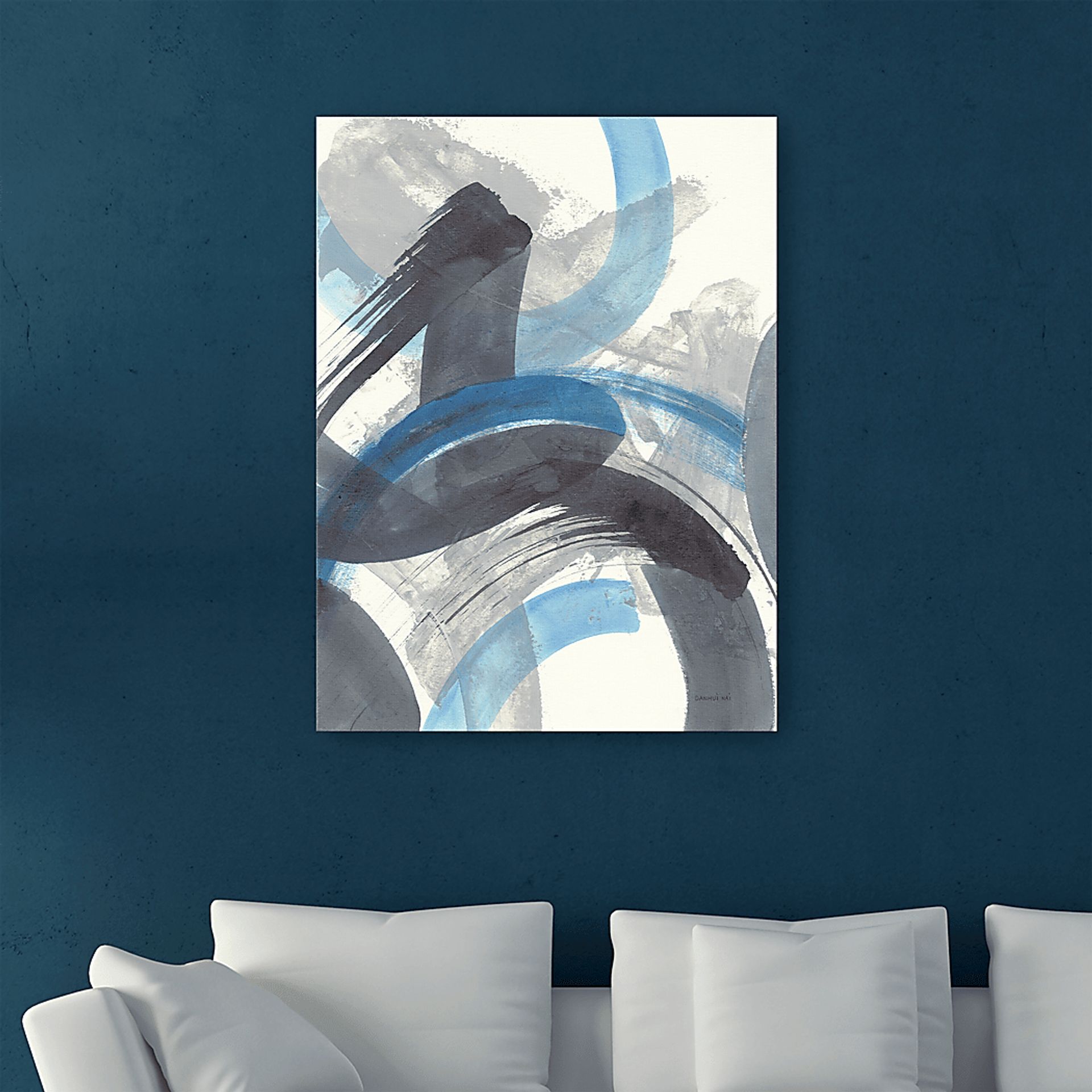 Cooling Breeze Blue Artwork - Image 3
