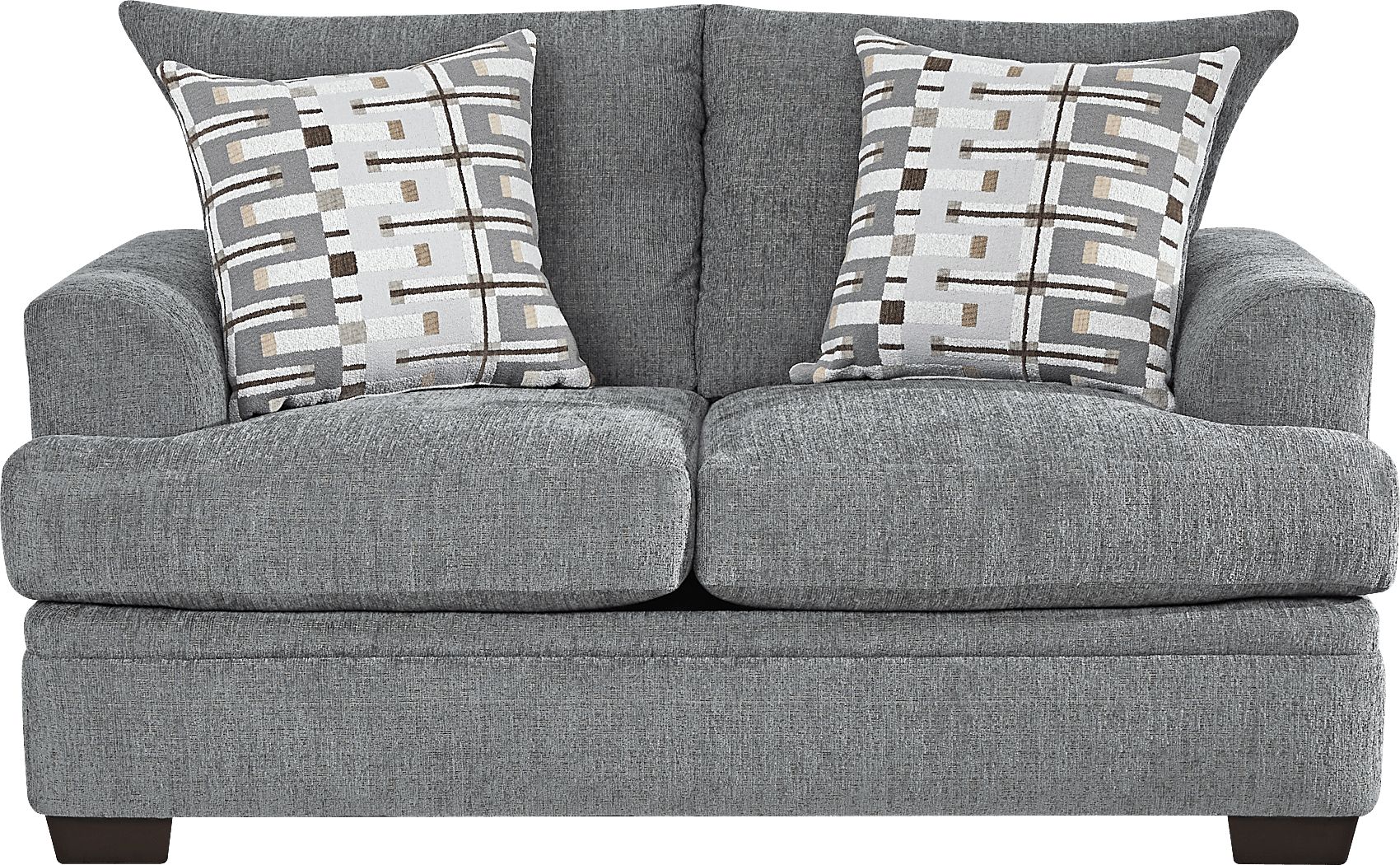 Cooper Blue Loveseat