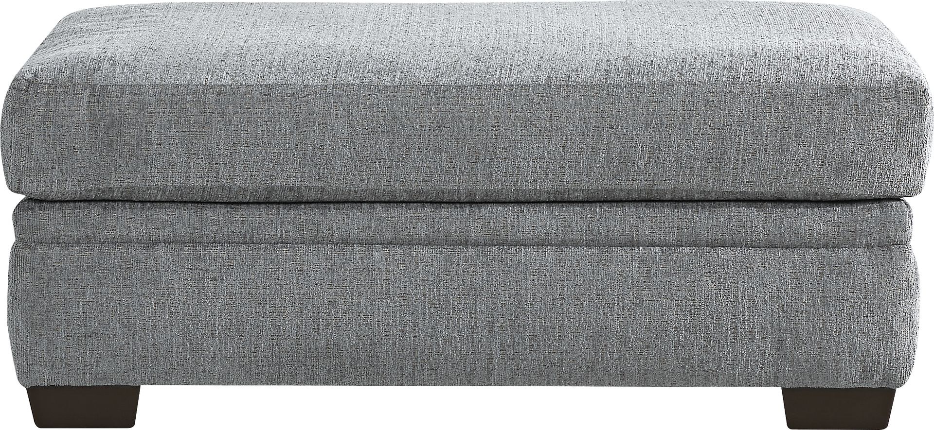 Cooper Blue Ottoman - Image 2