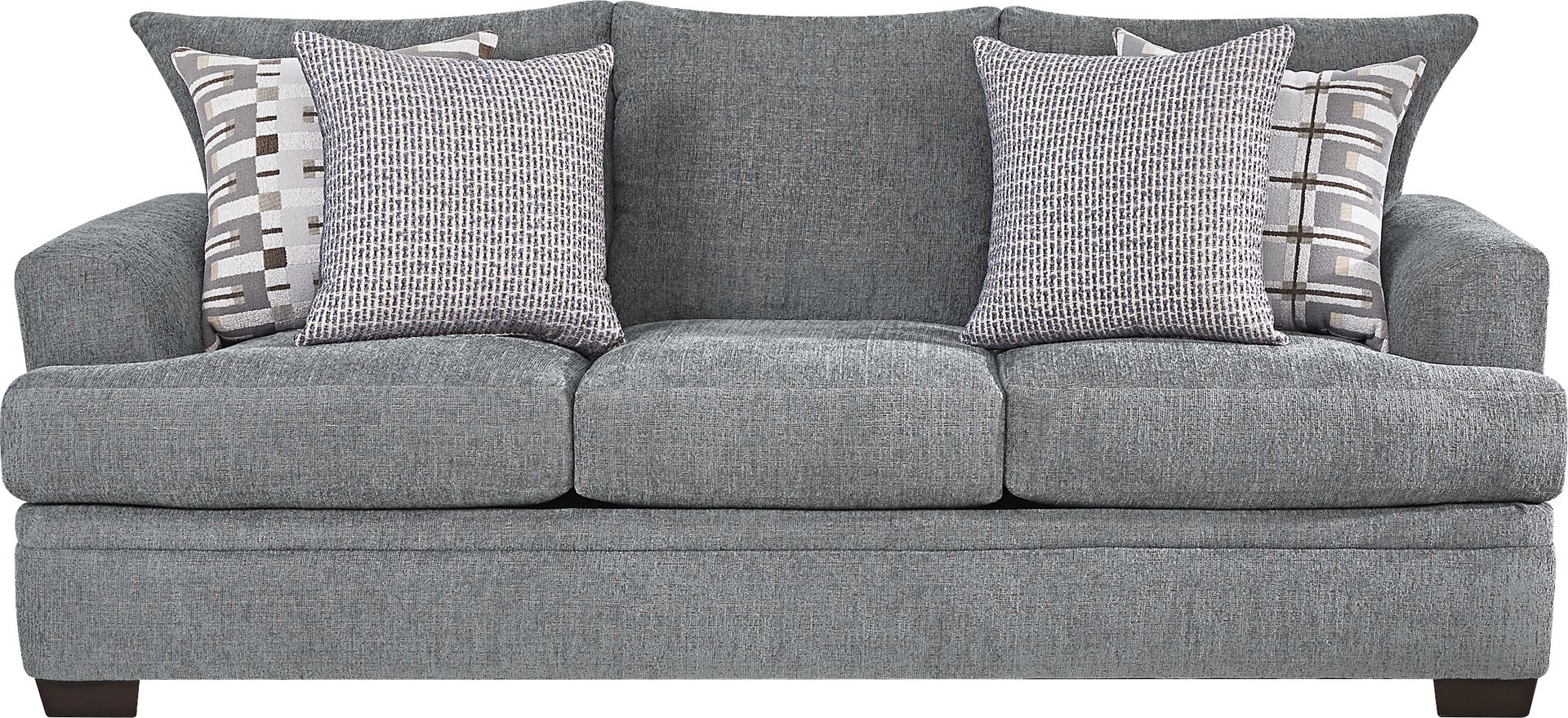 Cooper Blue 7 Pc Living Room with Sleeper Sofa - Image 2