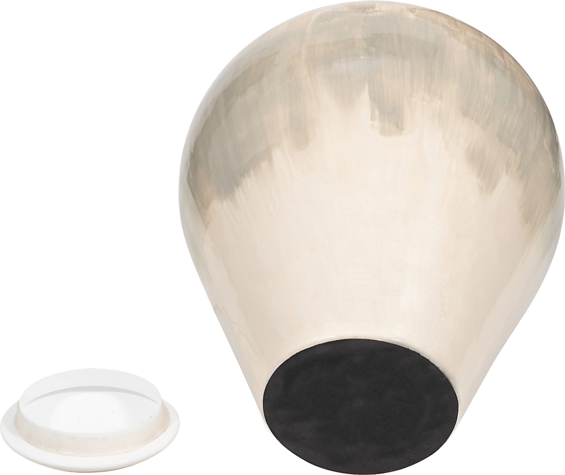 Coordova White 16 in. Vase - Image 3