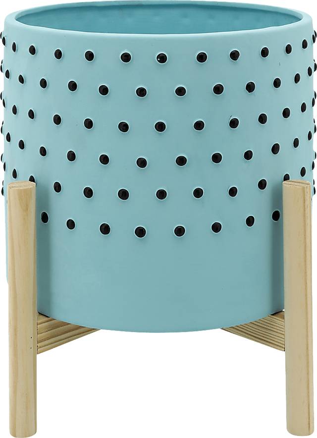 Coosada Blue Planter - Thumbnail - Image 1
